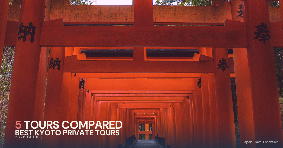 Fushimi Inari torii gate tunnel in Kyoto - Best Kyoto Private Tour Guide 2026