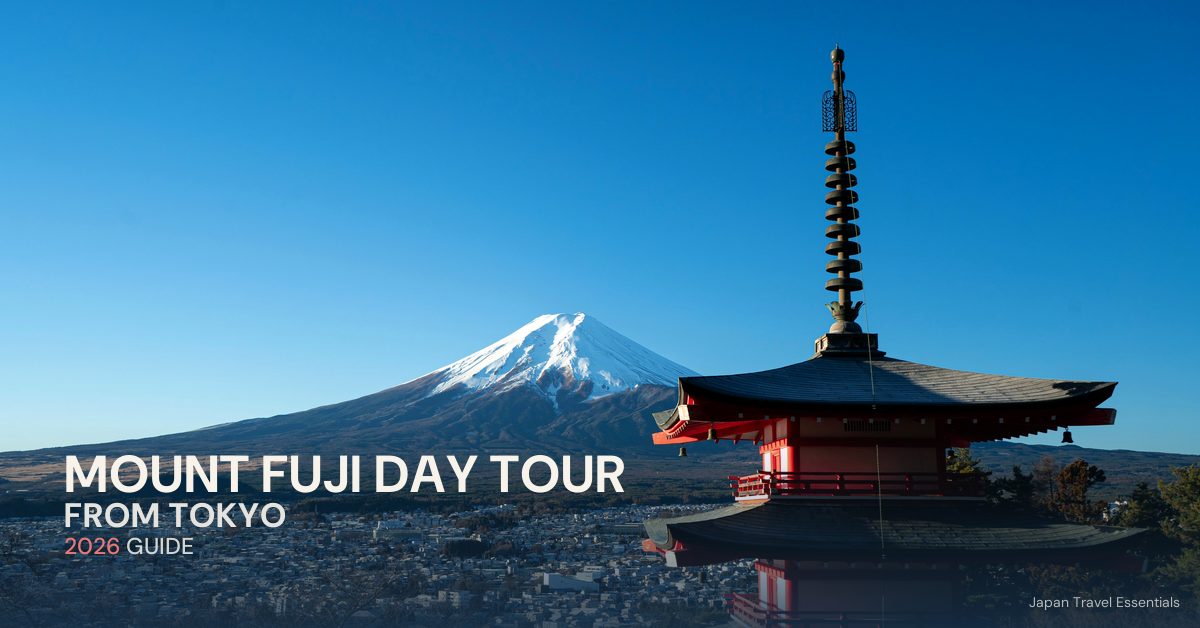 Chureito Pagoda and Mount Fuji in Fujiyoshida - Best Mount Fuji Day Tour from Tokyo 2026